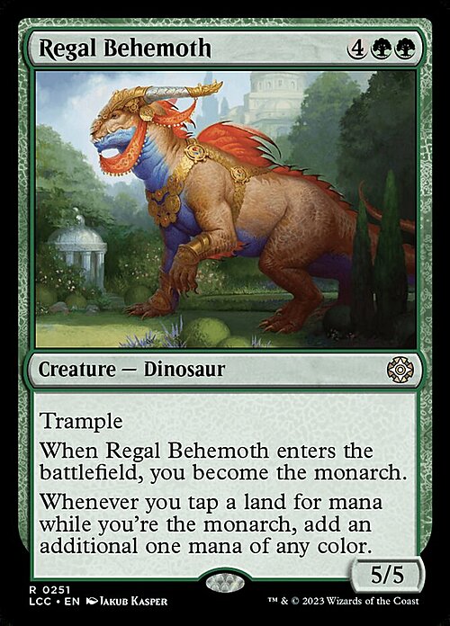 Regal Behemoth Card Front