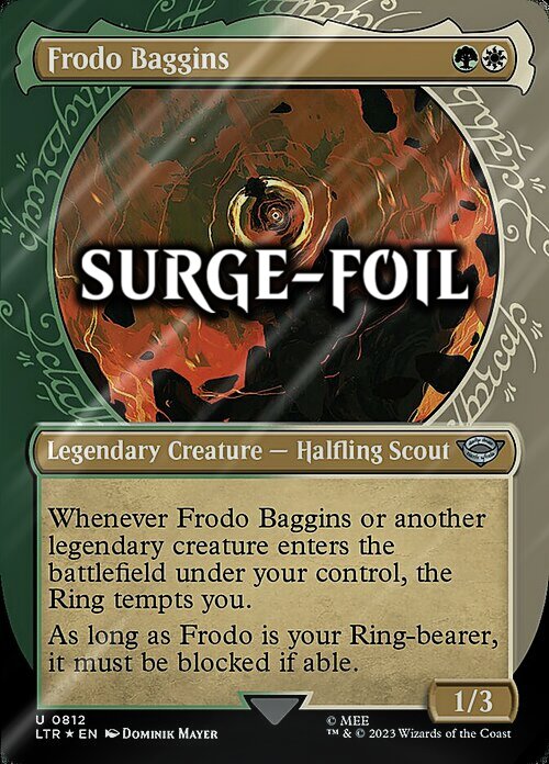 Frodo Baggins Card Front