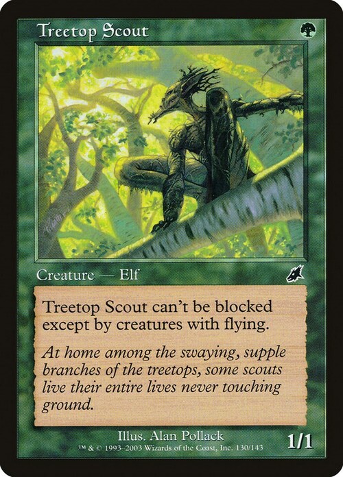 Treetop Scout Card Front
