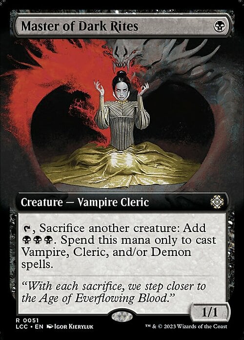 Master of Dark Rites Card Front