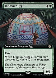 Dinosaur Egg · Extended Art 060
