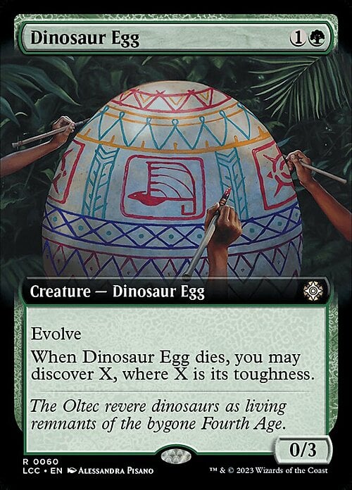 Dinosaur Egg Card Front