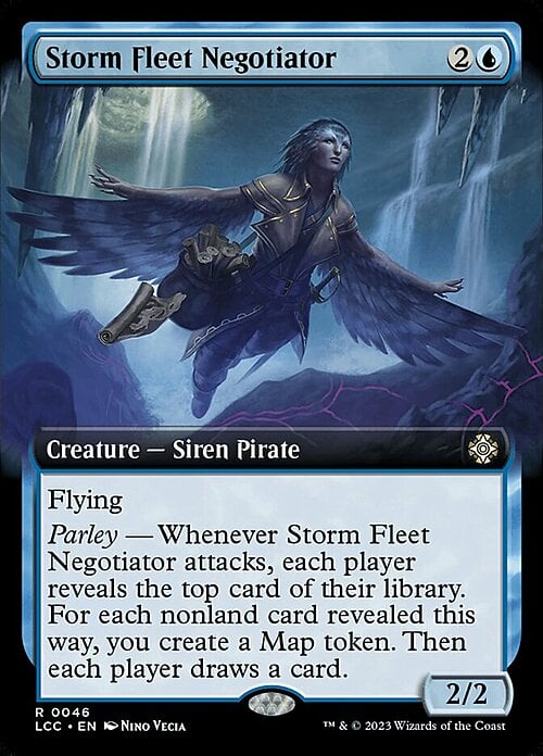 Storm Fleet Negotiator Card Front