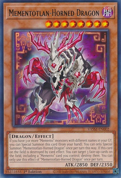 Mementotlan-Horned Dragon Card Front