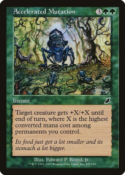 Accelerated Mutation Card Front
