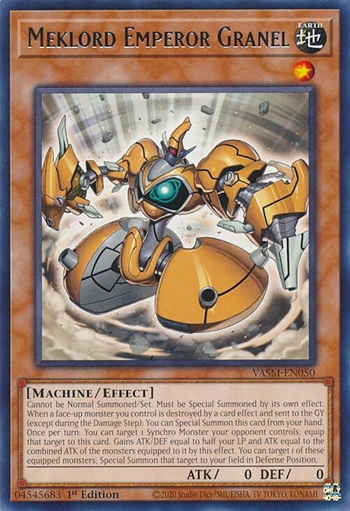Meklord Emperor Granel Card Front