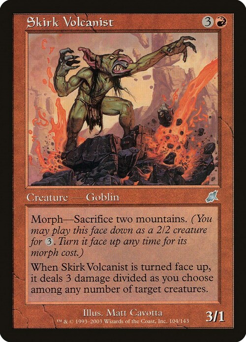Skirk Volcanist Card Front