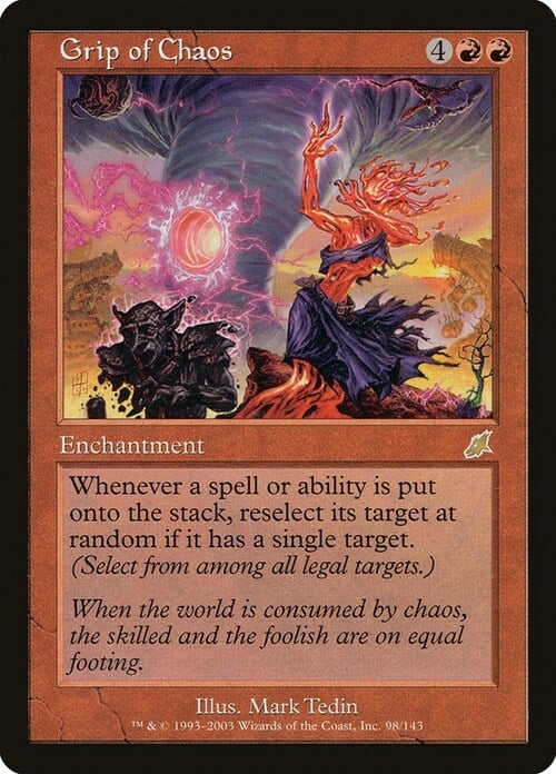 Grip of Chaos Card Front