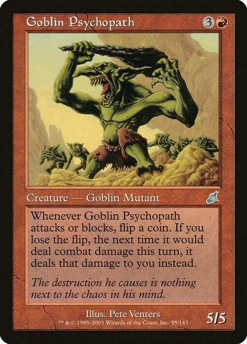 Goblin Psicopatico Card Front