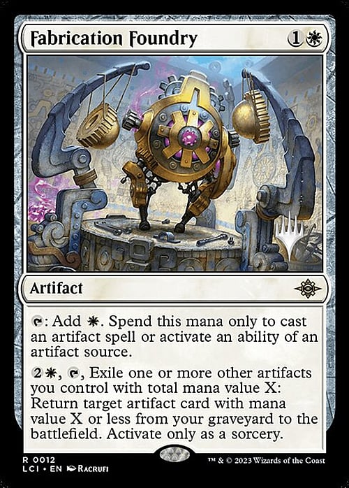 Fabrication Foundry Card Front