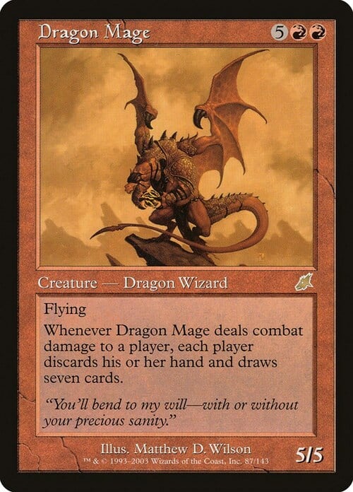 Dragon Mage Card Front
