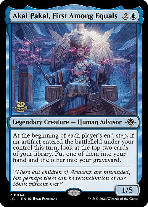 Akal Pakal, First Among Equals Card Front