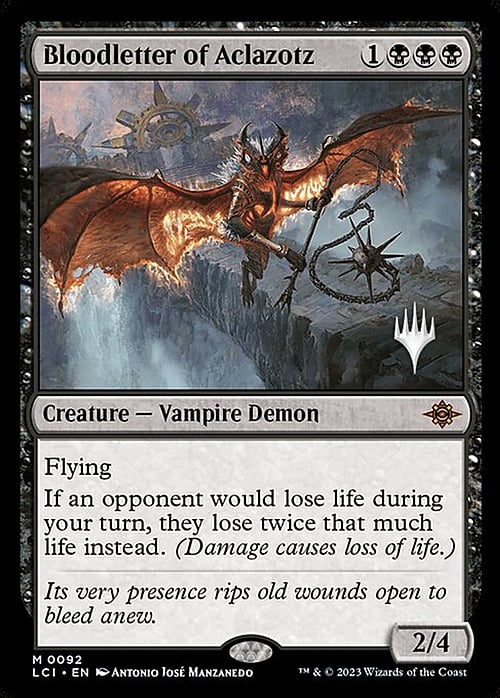 Bloodletter of Aclazotz Card Front