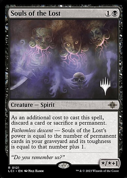 Souls of the Lost Card Front