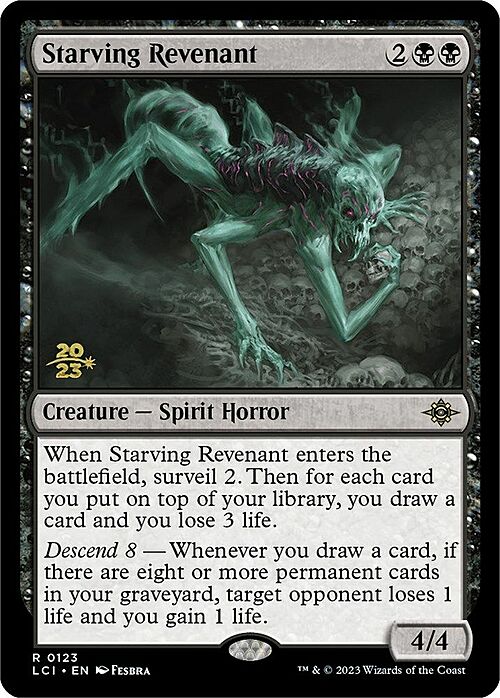 Starving Revenant Card Front