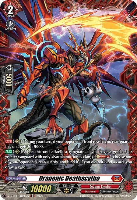 Dragonic Deathscythe Card Front