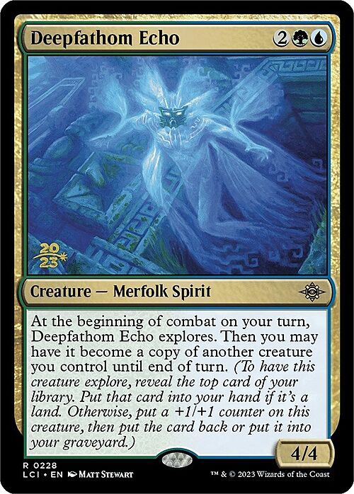Deepfathom Echo Card Front