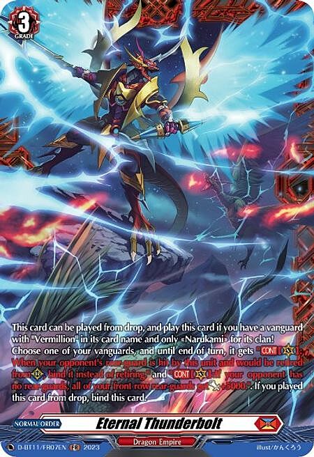 Eternal Thunderbolt Card Front