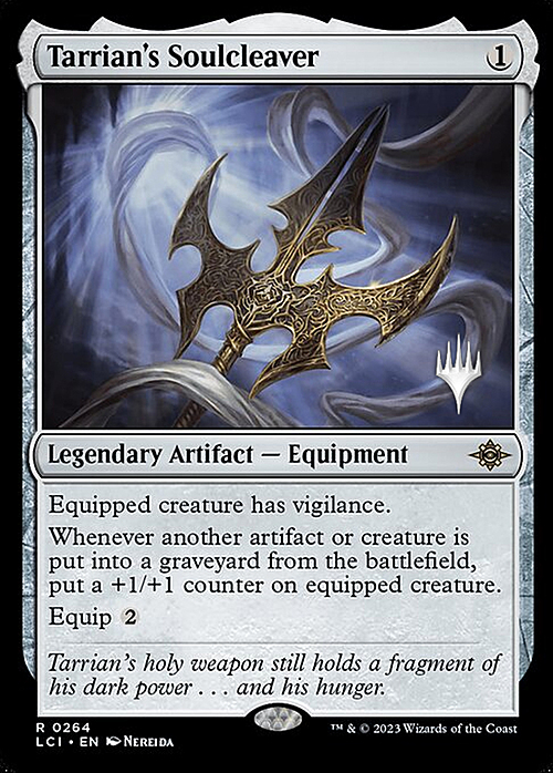 Tarrian's Soulcleaver Card Front