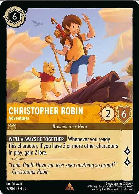 Christopher Robin - Adventurer Card Front