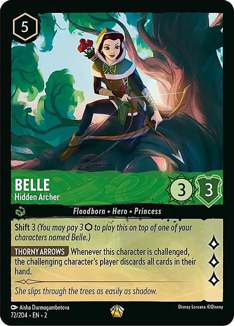 Belle - Hidden Archer Card Front