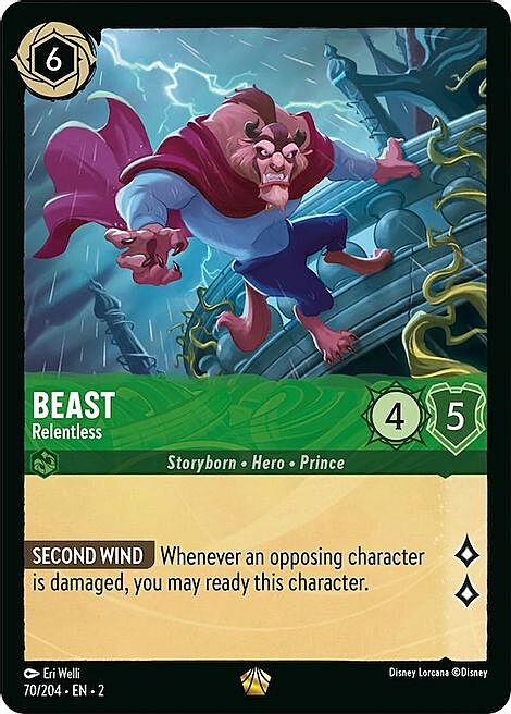 Beast - Relentless Card Front