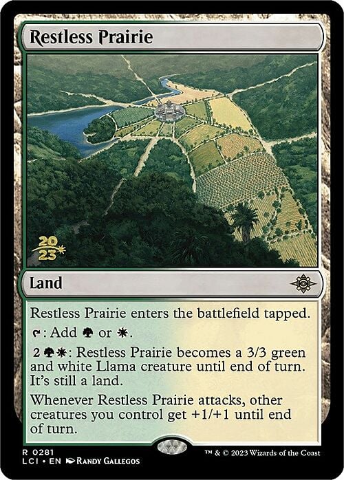 Restless Prairie Card Front