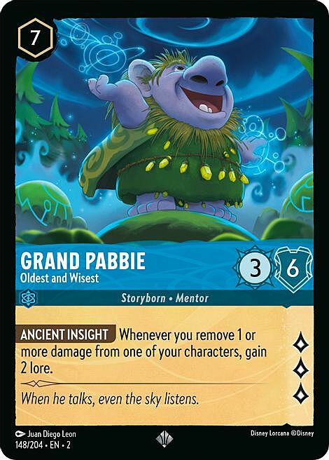 Grand Pabbie - Oldest and Wisest Card Front