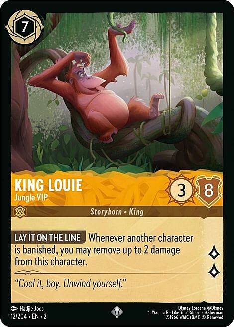 King Louie - Jungle VIP Card Front