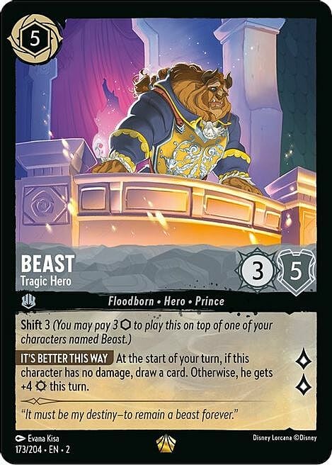 Beast - Tragic Hero Card Front