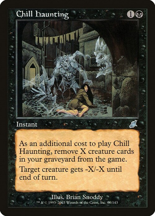 Chill Haunting Card Front