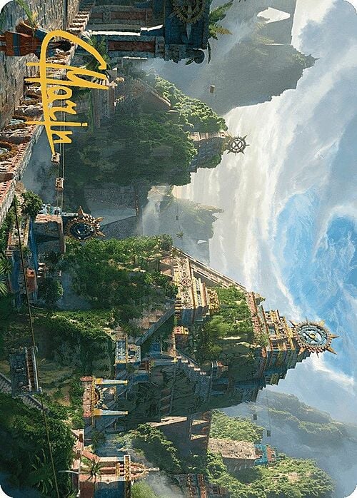 Art Series: Clifftop Retreat Card Front