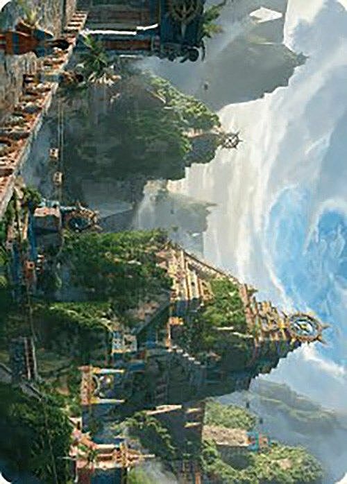 Art Series: Clifftop Retreat Card Front