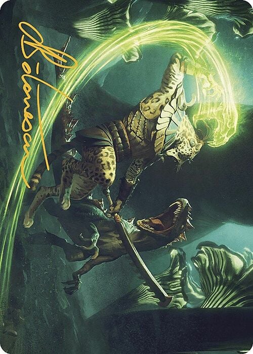 Art Series: Contest of Claws Card Front