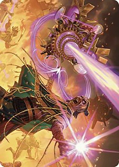 Art Series: Cosmium Blast Card Front