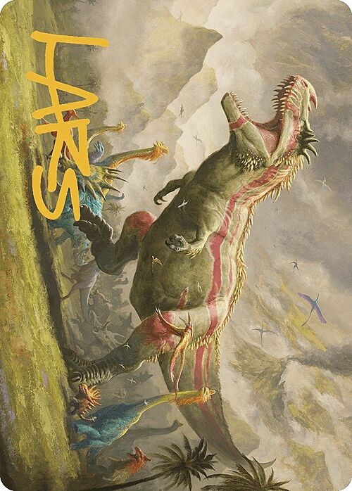 Art Series: Ghalta, Stampede Tyrant Card Front