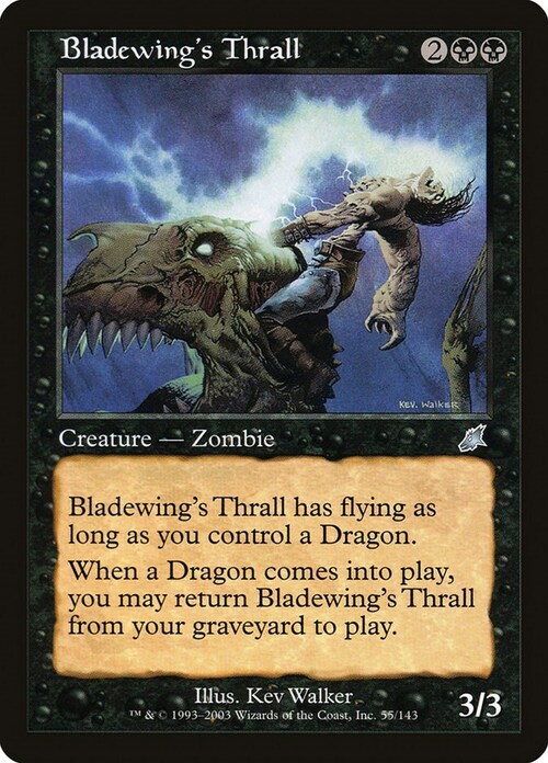 Bladewing's Thrall Card Front