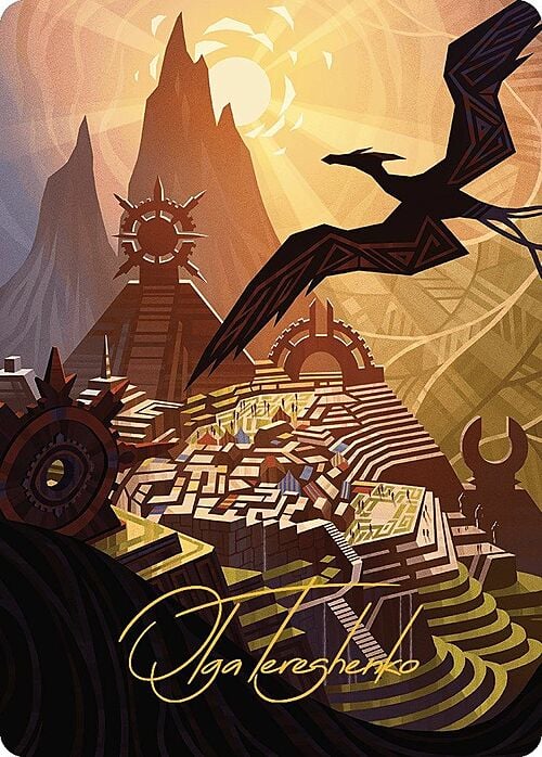 Art Series: Plains Card Front