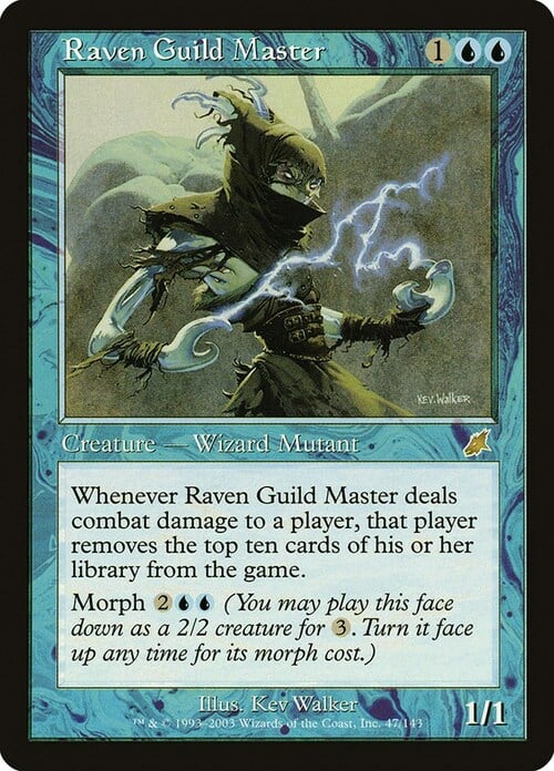 Raven Guild Master Card Front