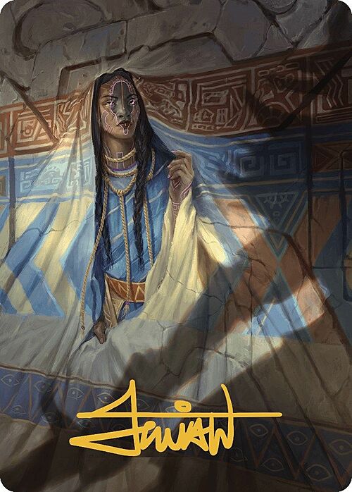 Art Series: Whispersilk Cloak Card Front