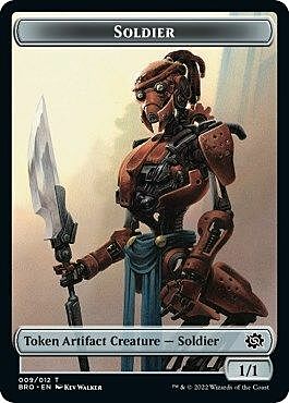 Soldier // Powerstone Card Front