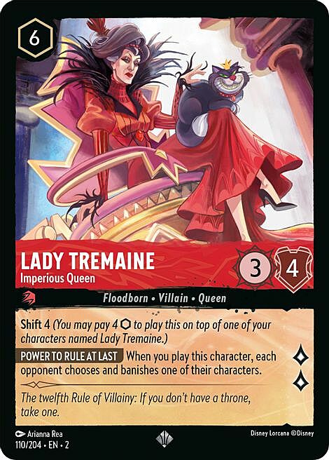 Lady Tremaine - Imperious Queen Card Front