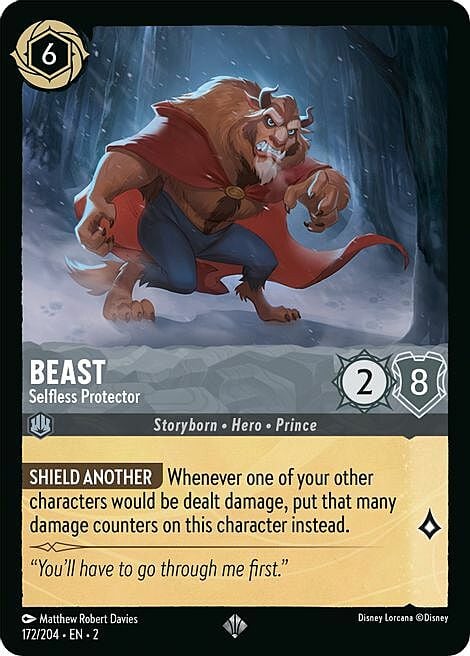 Beast - Selfless Protector Card Front