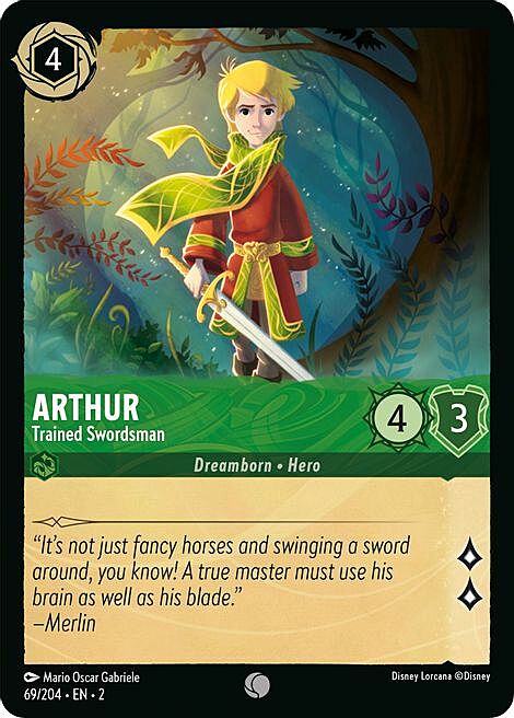 Arthur - Trained Swordsman Frente