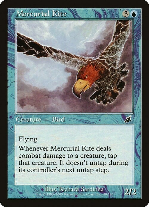 Mercurial Kite Card Front