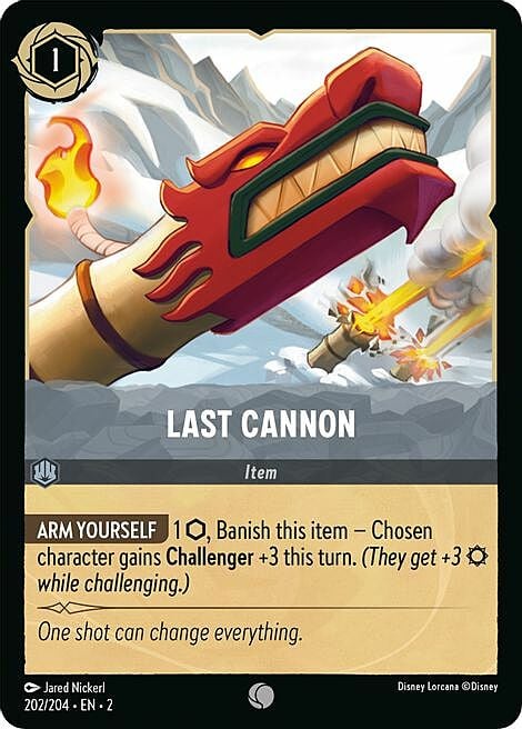 Last Cannon Card Front