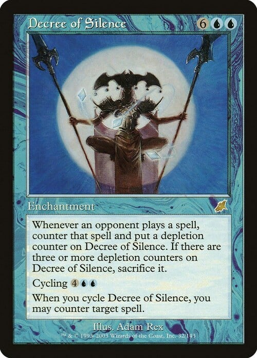 Decree of Silence Card Front