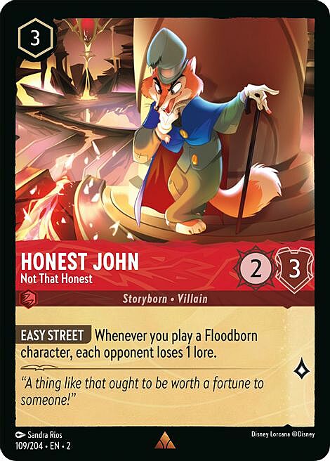 Honest John - Not That Honest Card Front