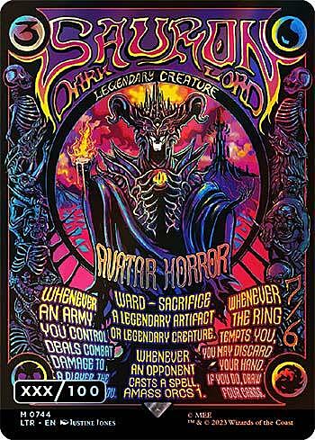 Sauron, the Dark Lord Card Front