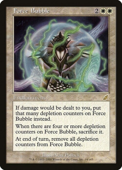Force Bubble Card Front